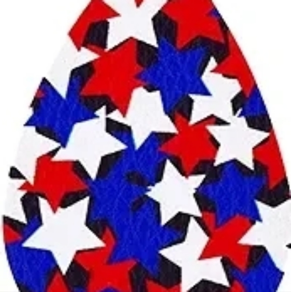 Lot of 2 Patriotic earrings! - Picture 4 of 4